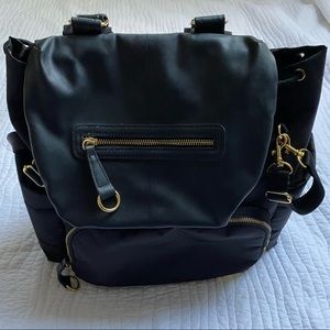 Black skip hop diaper bag